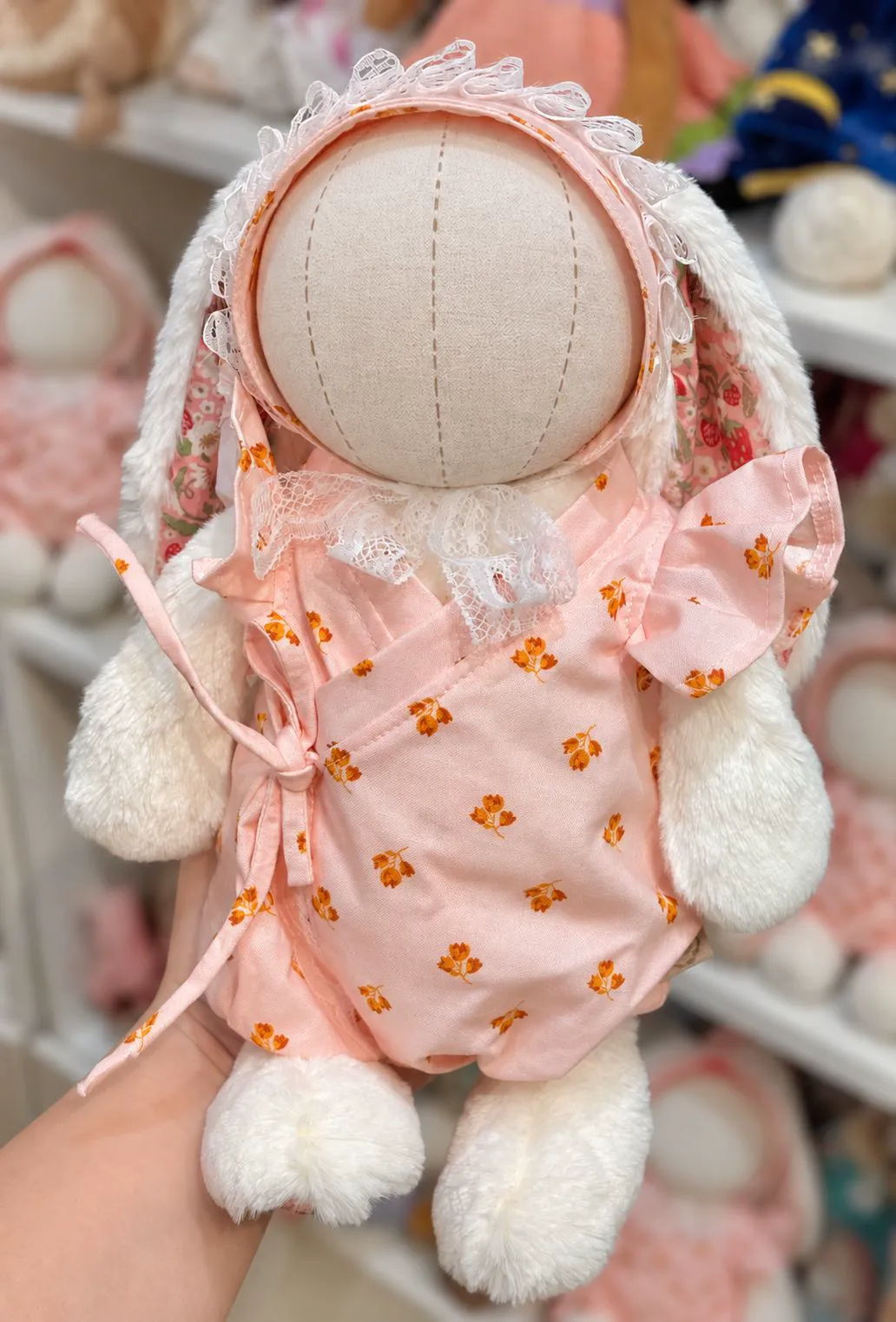 Wrap-front jumpsuit set · Pink · View 1