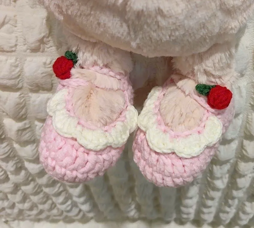 Crochet shoes Medium size · View 4