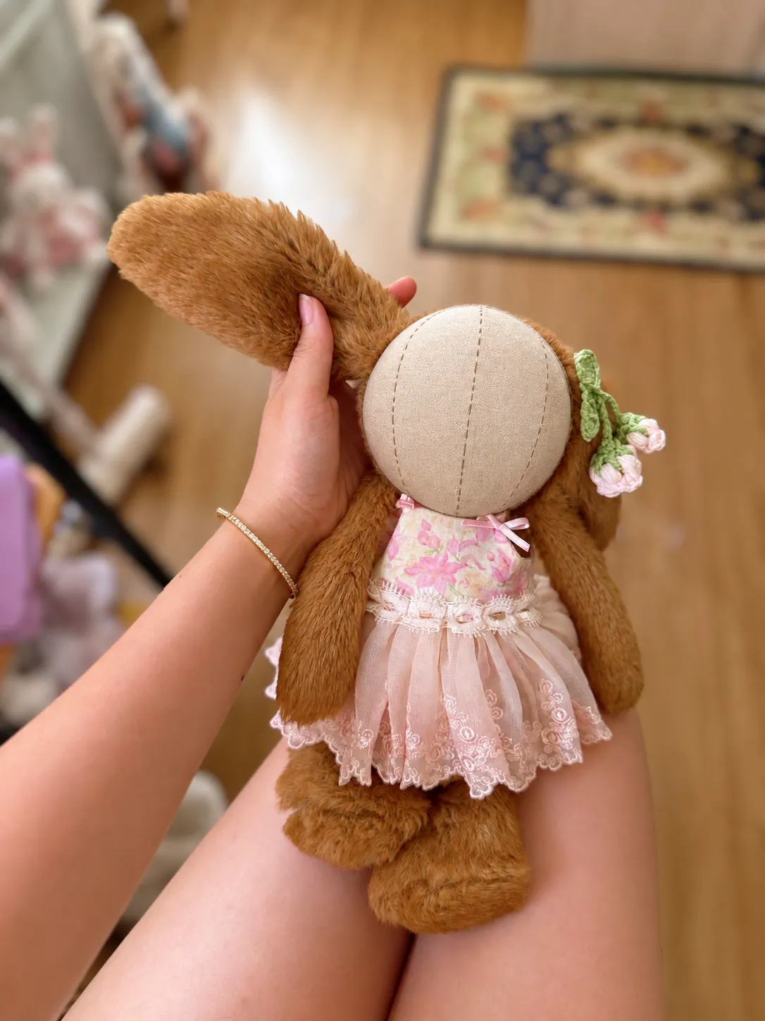 Bộ bí 2 dây phối ren bèo · Góc 1