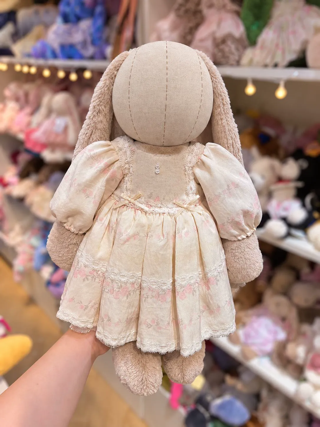 Floral dress for large bunny · View 1