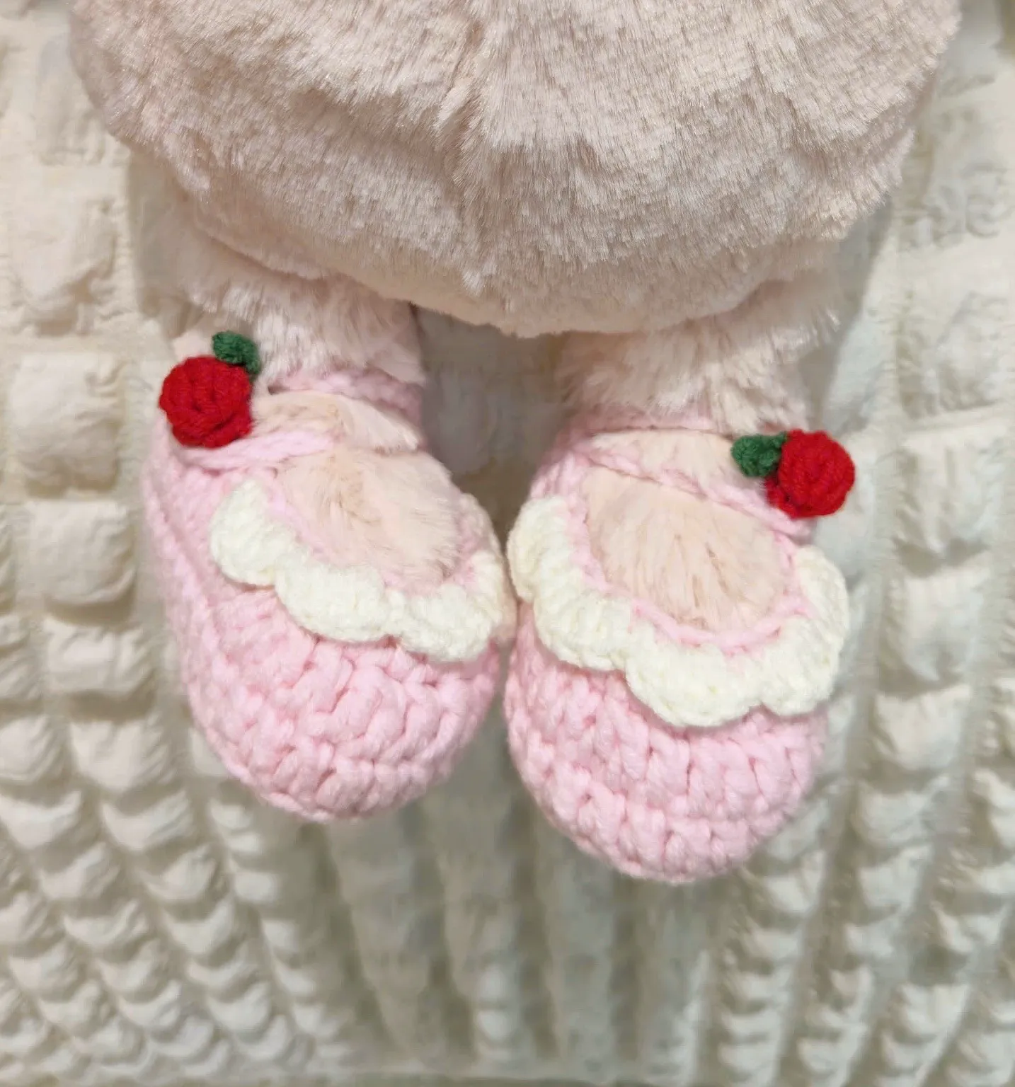 Crochet shoes Medium size · View 5