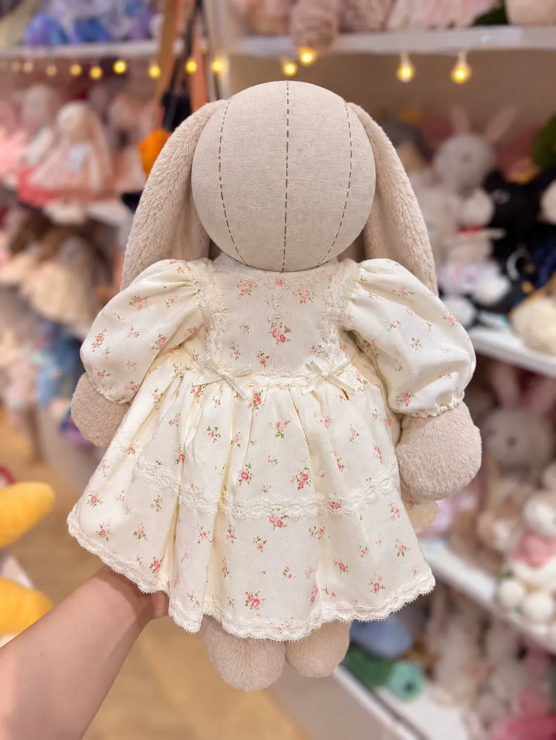 Floral dress for large bunny · View 2